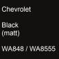 Preview: Chevrolet, Black (matt), WA848 / WA8555.